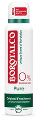 Borotalco Pure Original Dezodorantas Purškiklis (Deo Purškiklis), 150 ml