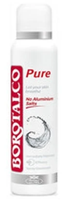 Borotalco Dezodorantas Purškiklis 48H Pure purškiamas dezodorantas, 150 ml