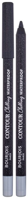 Bourjois Contour Clubbing Akių apvadas Waterprof 055-Ultra Juodas Glitter 1,, 2 g