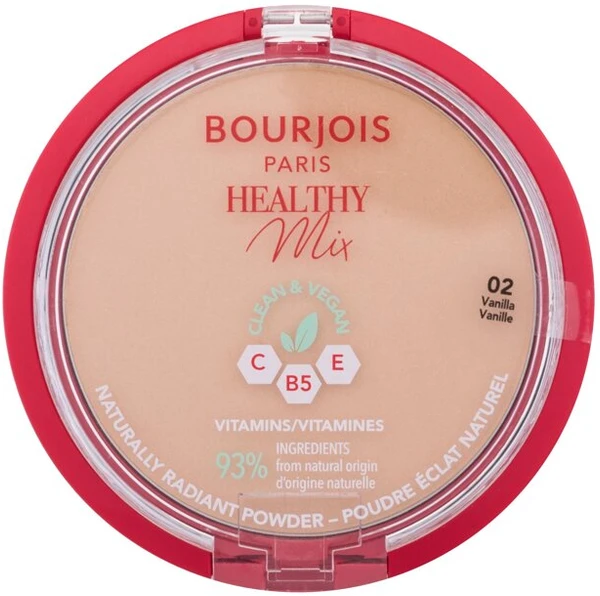 Bourjois Healthy Mix Poudre Naturel 02-Vanilla kompaktinė pudra 10g