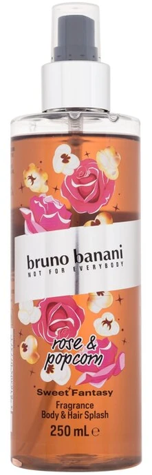 Bruno Banani Sweet Fantasy Rose & Popcorn Body Purškiklis