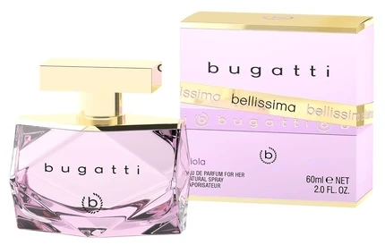 Bugatti Bellissima Viola EDP parfumuotas vanduo moterims, 60 ml