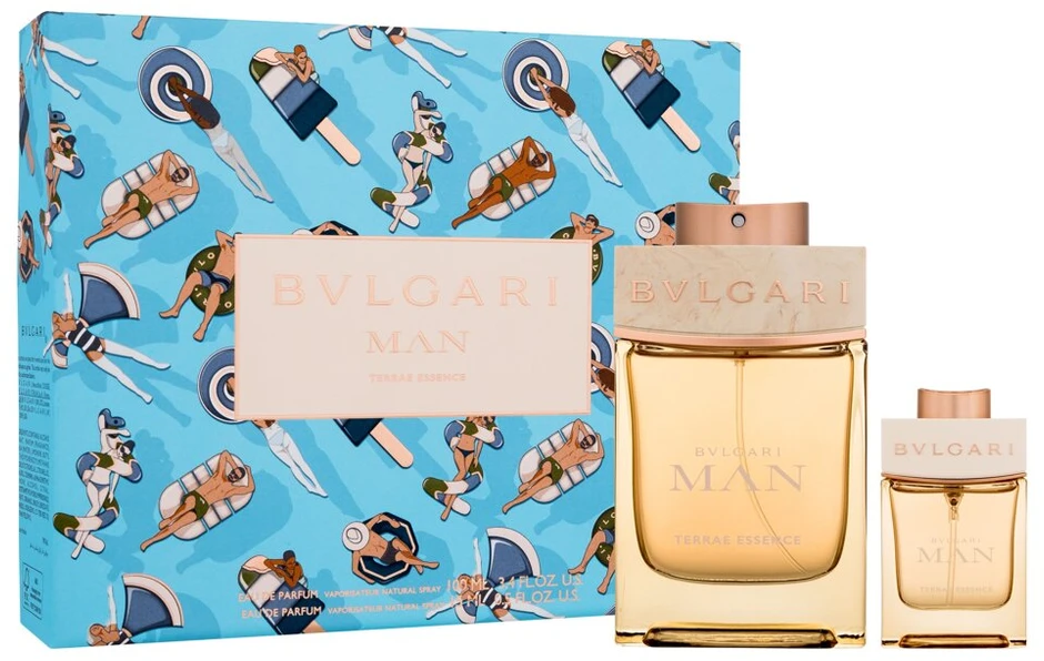 Set Bvlgari Man Terrae Essence EDP 100ml + EDP 15ml