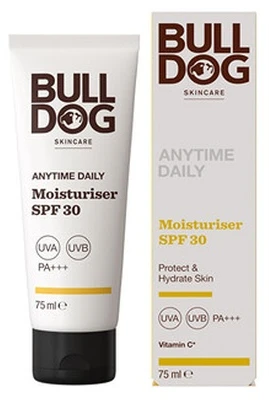 „Bulldog“ drėkinamasis veido kremas SPF 30, kasdienis drėkinimas, 75 ml