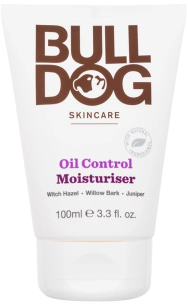 „Bulldog“ drėkinamasis kremas vyrams riebiai odai. Drėkiklis „Oil Control Moisturizer“, 100 ml.