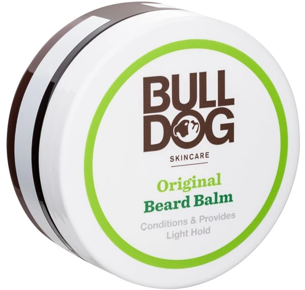 „Bulldog“ barzdos balzamas normaliai odai. Originalus barzdos balzamas su alaviju, 75 ml.