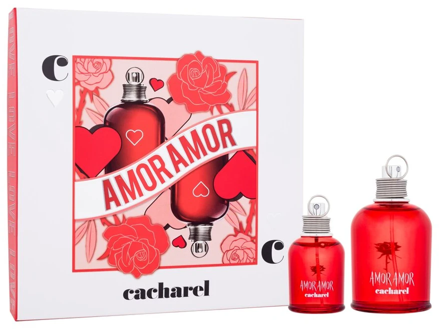 Kvepalų rinkinys moterims Cacharel Amor Amor EDT 100 ml + EDT 30 ml