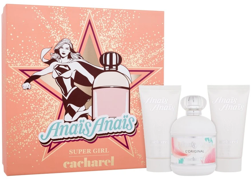 Cacharel Anais Anais L'Original rinkinys moterims (EDT, 100 ml + kūno losjonas, 2x 50 ml)
