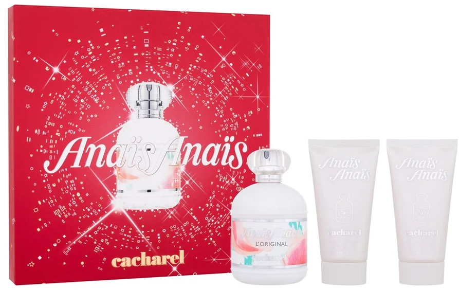 Cacharel Anais Anais L'Original EDT rinkinys moterims (EDT, 100 ml + kūno losjonas, 2 x 50 ml)