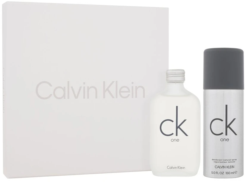 Calvin Klein CK One rinkinys unisex (EDT, 100 ml + dezodorantas, 150 ml)