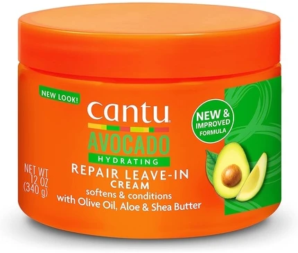 "Cantu Avocado Hydrating Repair Leave-In" drėkinamasis atstatomasis kremas 340g