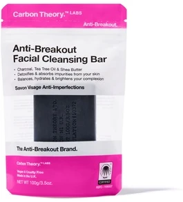 Carbon Theory ANGLIES TEORIJA Valomasis veido muilas, anglies ir arbatmedžio aliejus, veido valymas