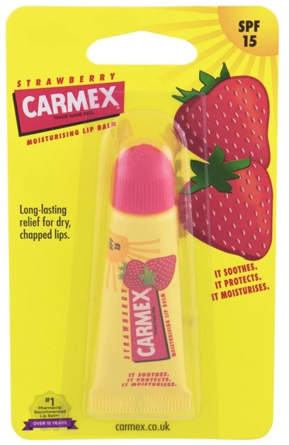 Carmex Strawberry lūpų balzamas 4 g