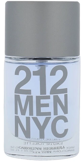 Carolina Herrera 212 Men EDT tualetinis vanduo vyrams, 30 ml