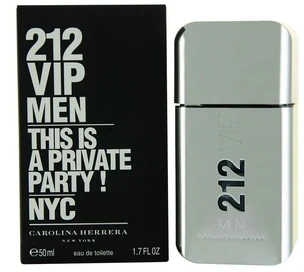 Kvepalai vyrams Carolina Herrera 212 VIP Men EDT, 50 ml