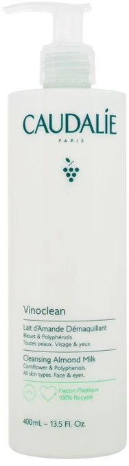 Caudalie Vinoclean Cleansing Almond Milk valomasis veido pienelis, 400 ml