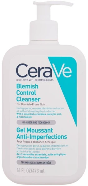 Cerave Valomasis gelis probleminei odai (Blemish Control Valiklis) 473 ml