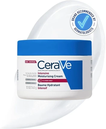 CeraVe Intensive Moisturizing Kreminis kūno kremas, 340 g