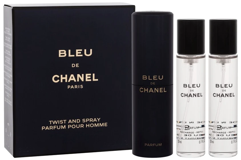 Chanel Bleu De Chanel Pour Homme rinkinys vyrams, 60 ml