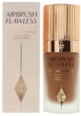 Charlotte Tilbury Airbrush Flawless Stays visos dienos makiažo pagrindas, 30 ml