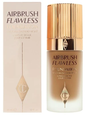Charlotte Tilbury Airbrush Flawless Stays visos dienos makiažo pagrindas, 30 ml
