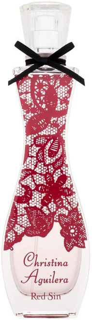 Christina Aguilera Raudona Sin EDP parfumuotas vanduo moterims, 75 ml