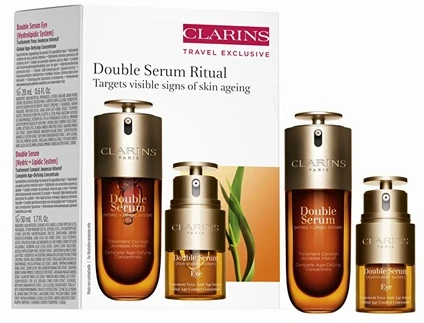 Clarins Double Serum Ritual Skincare Dovanų rinkinys