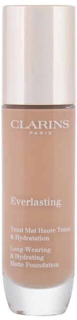 Clarins Everlasting Matte Foundation makiažo pagrindas, atspalvis: 112C - Amber, 30 ml