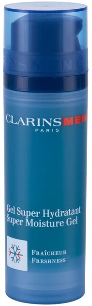 Clarins Drėkinamasis gelis vyrams Vyrai (Super Moisture Gel) 50 ml