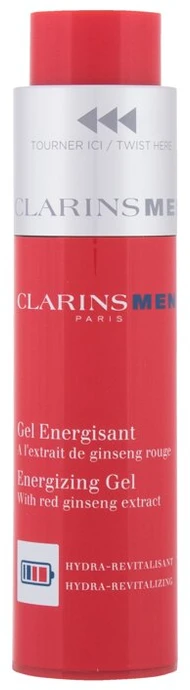 Clarins Clr Men Gel Energizante Rostro, 50 ml