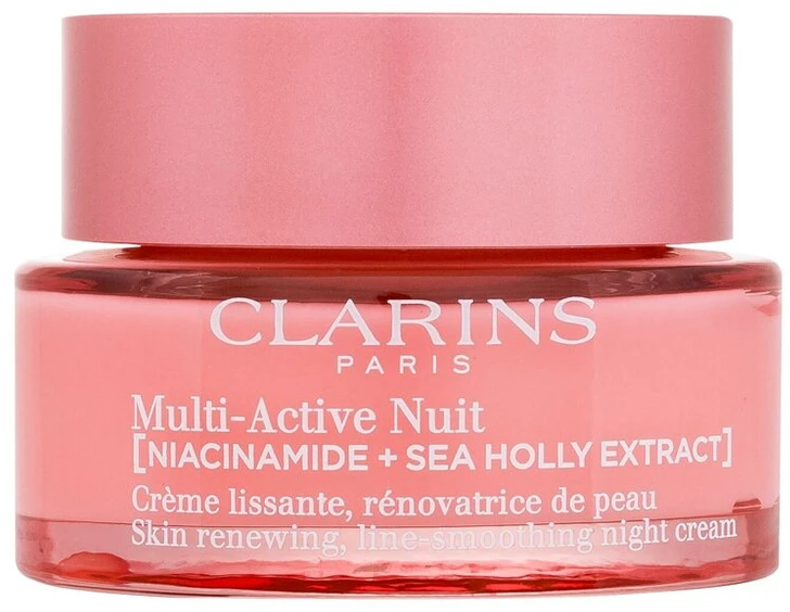 Clarins Multi-Active Nuit Night Kreminis naktinis veido kremas visiems odos tipams, 50 ml