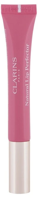 Clarins Instant Light Natural Lip Perfector lūpų blizgis, atspalvis: 07- Toffee Rožinė Shimmer 12 ml