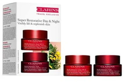 Clarins Super Restorative Day & Night Set - Dárková sada péče pro zralou pleť