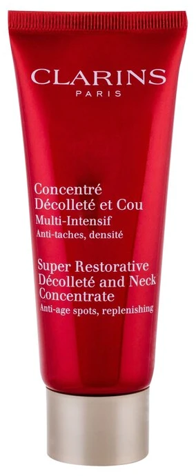 Clarins Kelių rūšių intensyvus kremas kaklui ir dekoltė "Super Restorative" (dekoltė ir kaklo koncentratas ) 75 ml