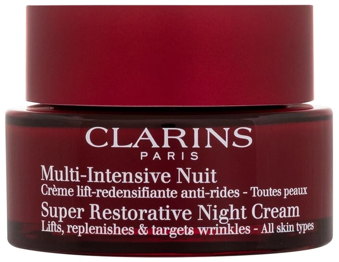 Clarins Super Restorative Night Kremas Night Skin Kremas moterims, 50 ml