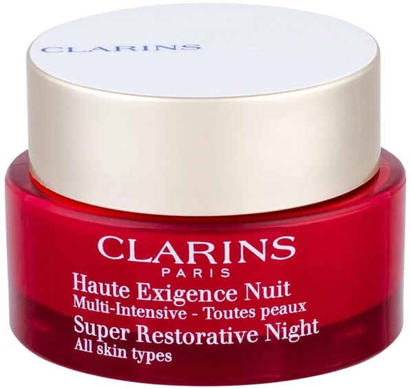 Clarins Super Restorative Naktinis kremas visų tipų odai, 50 ml