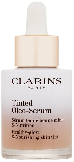 Clarins tonuotas makiažo pagrindas „Oleo Glow“ serumas 03, 30 ml