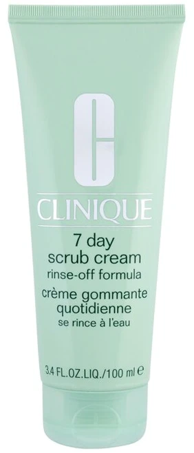 Clinique 7 Day Scrub Kreminis Rinse Off Formula šveičiamasis veido kremas, 100 ml