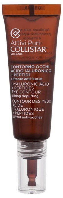 Collistar Attivi Puri Hialurono rūgštis + peptidai, paakių serumas, 15 ml