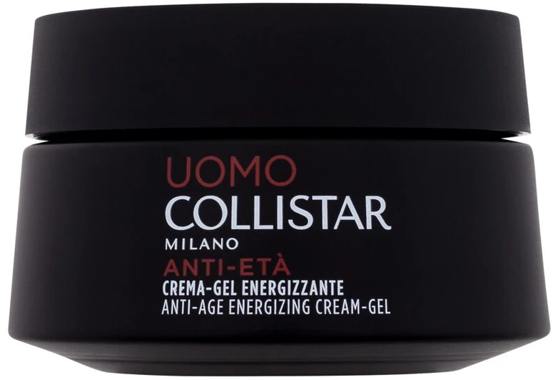 Collistar Uomo Anti-Age Energizing Kreminis-Gel veido kremas-gelis vyrams, 50 ml