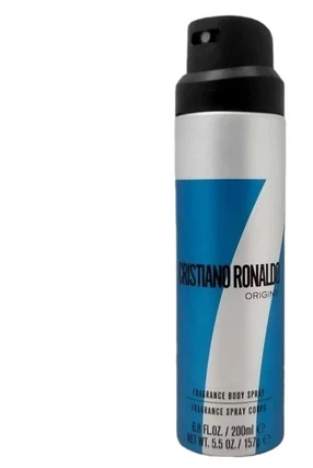 Cristiano Ronaldo CR7 Origins Fragrance Body Purškiklis purškiamas dezodorantas vyrams, 200 ml