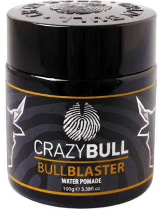 Crazy Bull Bull Blaster Vanduo Pomade vandens pagrindo plaukų pomada vyrams, 100 g