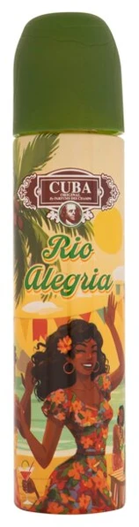 Cuba Rio Alegria EDP parfumuotas vanduo moterims, 100 ml