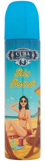 Cuba Rio Beach EDP parfumuotas vanduo moterims, 100 ml