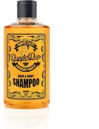 Dapper Dan Hair and Body Šampūnas šampūnas ir kūno prausiklis vyrams, 300 ml