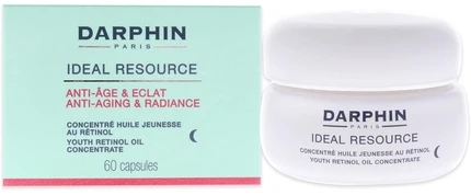 „Darphin Eclat Sublime Youth“ jaunystę atnaujinančios retinolio kapsulės, 220 g