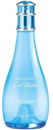 Davidoff Cool Water Woman EDT tualetinis vanduo moterims, 200 ml