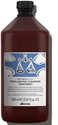 Davines Natural Tech balansuojantis valomasis kremas, 1000 ml