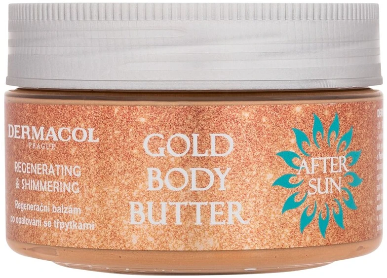 „Dermacol After Sun Gold“ kūno sviestas po saulės priežiūros