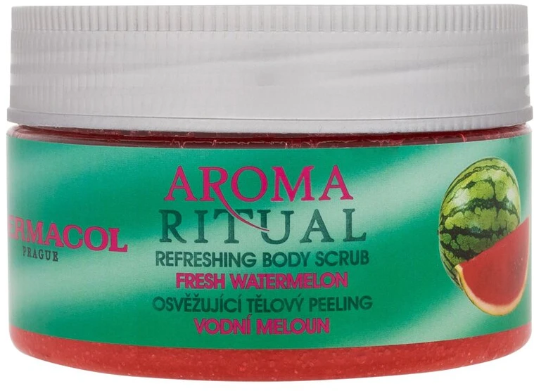 Dermacol Aroma Ritual Fresh Watermelon Body Peeling moterims, 200 g